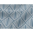 thumbnail image 4 of oneOone Viscose Jersey Fabric Check Kasuri Printed Craft Fabric BTY 60 Inch Wide, 4 of 5