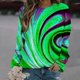 thumbnail image 3 of Sudadera con capucha con pintura al óleo para mujer, sudadera con capucha de moda Y2k, ropa de cuello redondo, jerséis de lujo, sudaderas con capucha de arcoíris, abrigos para niña, primavera, 3 of 5