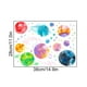 thumbnail image 3 of Pegatinas luminosas de pared - Tema de espacio luminoso en la oscuridad, calcomanías de vinilo de 30x24 cm para la decoración del dormitorio y el salón, 3 of 9