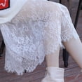 thumbnail image 7 of Slccxzc Lace Slip Underskirt, Floral Hem Half Slip for Cheongsam Hanfu Qipao, 7 of 7