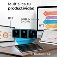 thumbnail image 4 of Teclado Multidispositivo ACTECK INSPIRE KREA TI750 Inalambrico USB 2.4GHz + BT 5.1 Tamaño 65%, 4 of 6