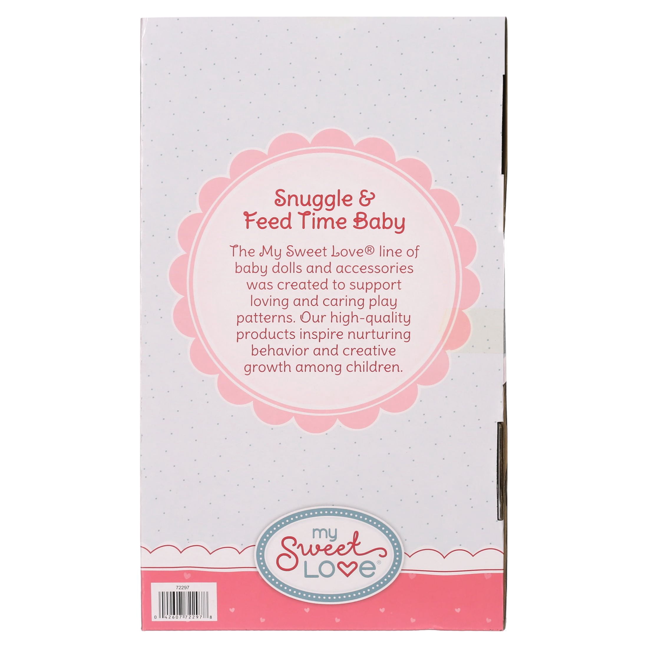 My Sweet Love Snuggle and Feed Time 12.5" Baby Doll, Dark Skin Tone, Blue Outfit