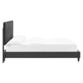 thumbnail image 2 of Modway Current Performance Velvet Queen Platform Bed, Multiple Colors, 2 of 3