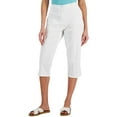 thumbnail image 1 of Karen Scott Womens High Rise Straight Leg Capri Pants, 1 of 1