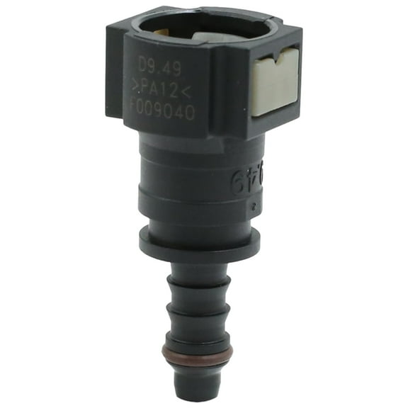 Car Fuel Line Hose Pipe Quick Release Female Connector 9.49mm ID6 Black