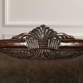 thumbnail image 3 of Hannon Traditional Leatherette Upholstered Loveseat, Brown, 3 of 7