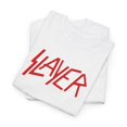 thumbnail image 3 of Slayer T Shirt Heavy Cotton Tee Metal Band Unisex Apparel Rock Music Gear - White / XL, 3 of 4