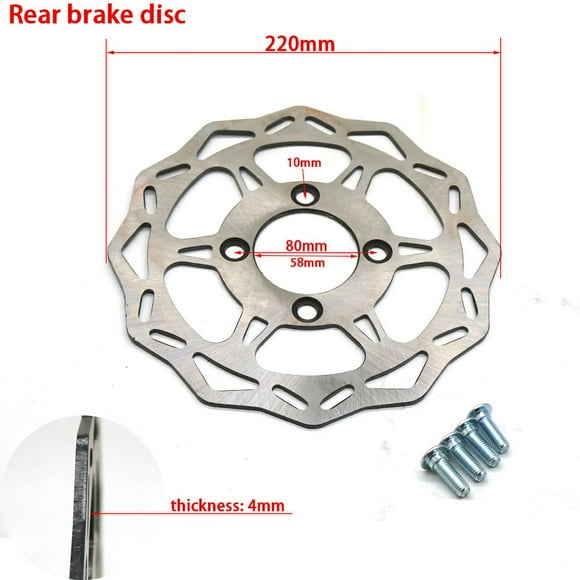 Disque de Frein de Moto à Friction avant et Arrière pour KAYO T2 K2 250 Motocross