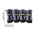 thumbnail image 3 of 4PCS Breathable Dog Shoes Waterproof Non Slide Night Suitable for Small Medium and Large Dogs Boots for Daily Walking, 3 of 6