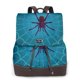 thumbnail image 1 of Balery Spider And Cobweb Mochila de Cuero para Mujeres, Gran Capacidad, Bolsa de Viaje Multifuncional, Mochila de Cuero y Bolsa de Hombro para Mujeres, 1 of 4