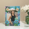 thumbnail image 6 of DIY Diamond Painting Picture Frame Kit Blue Flowers and Birds Rhinestone Frame Craft Perfect for Home Decor, Office Desks, and Gifts, 6 of 6