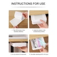 thumbnail image 4 of Organizador De Cajones Para Debajo Del Escritorio Cajón Invisible Sin Perforaciones 20.5X10.5X3Cm Autoadhesivo Cajón Para Debajo Del Escritorio Caja De Almacenamiento Oculta Organizador Misceláneo De Muyoka Hogar, 4 of 7