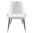 thumbnail image 5 of Modway Adorn Dining Side Chair Performance Velvet Set of 2 in White, 5 of 7