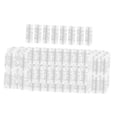 thumbnail image 1 of 200 tapones para los oídos, fáciles de transportar, protectores y prácticos con elásticos, impermeables, para hoteles, viajes, spas, salones de ducha., 1 of 7