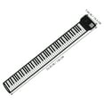 thumbnail image 2 of WHAMVOX Foldable 1Set Electric Piano Keyboard For Travel Suitable For Musicians In Black Silicone, 2 of 8