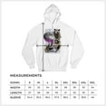 thumbnail image 7 of Racoons Howling at the Moon Sweatshirt Funny Galaxy Wildlife Universe Humor Weird Animal in Space Hoodie, 7 of 7