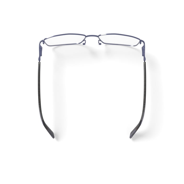 Walmart Men's Eyeglasses, MK10408, Gray, 57-18-140, with Case HSA