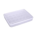 thumbnail image 1 of Cateissary 3 uds portahuevos cubiertos con 24 compartimentos caja de almacenamiento de plástico apilable dispensador Visible de mantenimiento fresco nevera Organizadores de utensilios de cocina, 1 of 6