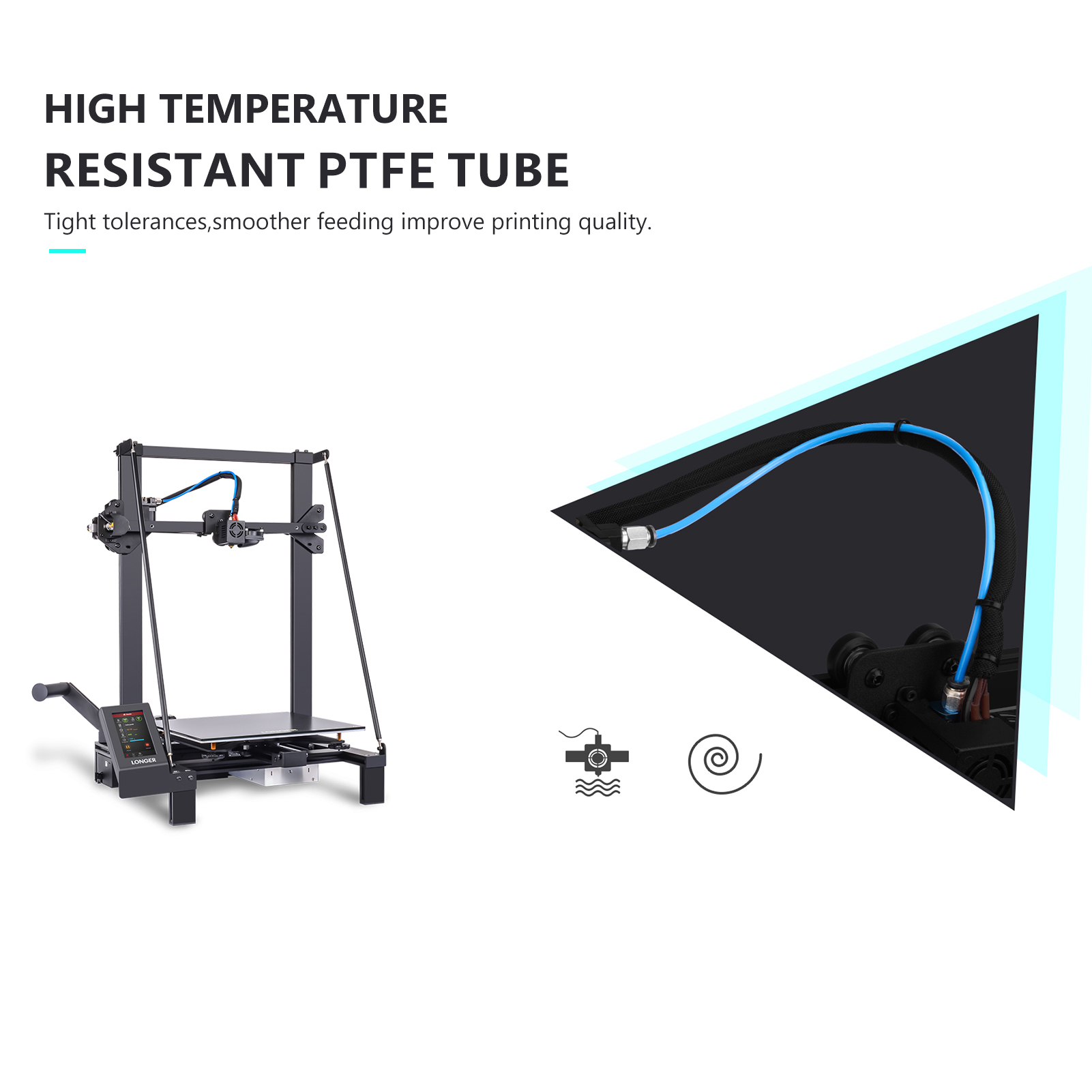 LONGER LK5 Pro FDM 3D Printer 300x300x400mm Large Print