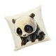 thumbnail image 4 of Funda de almohada decorativa Monstrate de lino con estampado de animales 45x45x0.3cm, 4 of 6