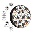 thumbnail image 4 of Fotbe Rottweiler Funda de Llanta de Repuesto con Estampado, Engrosada, Ajuste Universal para Jeep, Remolque, RV, SUV, Camión-15 inch, 4 of 6