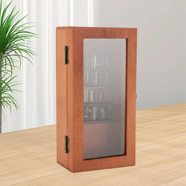 Estantería Para Sacudir La Ansiedad, Adorno Para Gabinete De Libros, Madera Maciza, Mano De Obra Fina, Liberación De Presión Con 1 Paquete De Libros Para