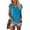Light Blue, variant on SHITINN Short Sleeves V Neck Plain Color Soft Loose Fitting Summer T Shirts Women Women Short Sleeve Tops Ladies Tops and Blouses Women's Blouses