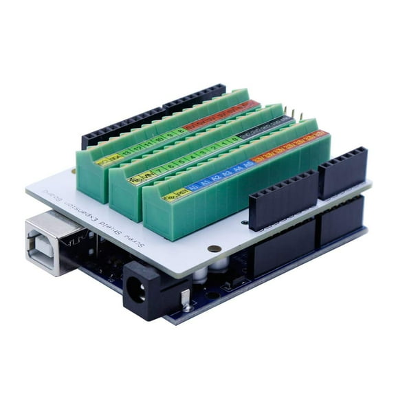 Treedix Spring Terminal Block Breakout Module Expansion Board Compatible with Arduino