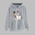 thumbnail image 2 of WILLBEST Sudadera con Capucha para Mujer, Estilo Navideño Otoño/Invierno, con Cremallera y Capucha Gruesa Grande, 2 of 3