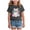 Grey, variant on Toddler Girl Halloween T-Shirt Colorful Bow Ghost Graphic Shirts Kid Short Sleeve Tees Spooky Season Outfits Tops (Grey, 2-3 Years)
