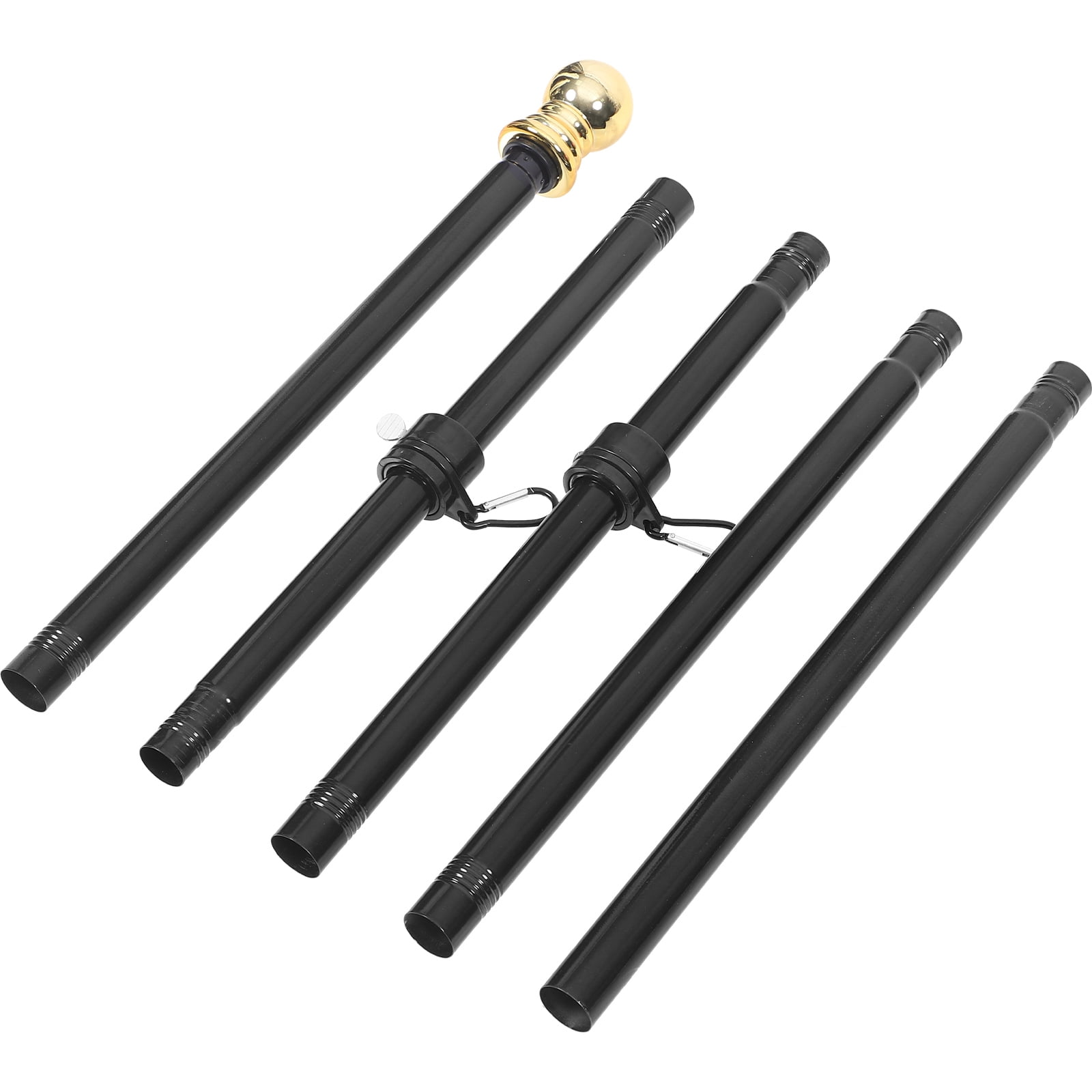 Milisten 1Set Heavy Duty Flag Pole Stand with Rotation Function for Outdoor Flags in Courtyards and Gardens