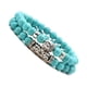 thumbnail image 4 of Guardurnaity De Piedra Para Mujer Green Expressive Cuentas De Turquesa Ajustables Y Ligeras Personalizadas Ropa, zapatos y accesorios Miscelánea, 4 of 5