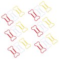 thumbnail image 3 of Clips Papier Forme d'Os100pcs Papier Papier Bureau Clips Papier Forme d'Os Clips Élégant et Moderne, 3 of 5