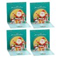 thumbnail image 1 of Pop Up Card Christmas Pack of 4, Funny 3D Christmas Card, Red, 1 of 5
