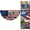 C, variant on 1PC USA 250th Anniversary Flag, 90x45cm Patriotic Fan Banner, 1776-2026 Commemorative Polyester 250 Anniversary USA Flag with Grommets, Bright Color Patriotic Decorations for Indoor Outdoor Use B