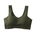 thumbnail image 4 of Push Up Bras for Women Lightweight Seamless Wireless Racerback Bralette Sleep Bra Everyday Bras, 4 of 4