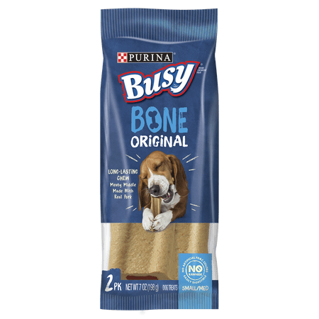 Purina Busy Bone Dental Chews Small/Medium Dog Treats - 2 ct. Pouch