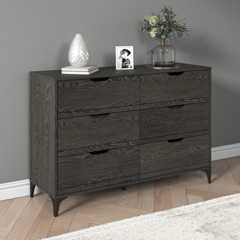 slim fit dress slacks Cerused Oak Dresser – Desmar main image 0