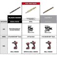 thumbnail image 5 of z Electric Tool 48-89-4629 Impact Drill Bit, 1/2' Diameter x 5.12' L, 3-21/64' 35 Degree Helix Flute, 1/4' Hex Shank, 5 of 5