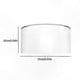thumbnail image 2 of Transparent Acrylic Cake Stand with Edge Smoothing Tool for Baking, Party, and Wedding Decor, 2 of 5