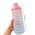 thumbnail image 4 of CNKOO Water Bottle Drinking Bottles Large-Capacity Gradient Color Portable Outdoor Leakproof With Straw 2L, 4 of 15