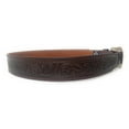 thumbnail image 4 of Hooey Men's Tapered Mahogany Western Belt - 1973BE6, 4 of 4