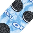 thumbnail image 4 of ODD SOX, Oreo Cookies, Tie Dye Print, Funny Crew Socks for Men & Women, Large, 4 of 5