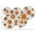 thumbnail image 2 of Astonishing Metal Wall Decor, Orange and Brown, 2 of 2
