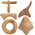 thumbnail image 4 of Masajeador De Cuerpo De Madera Fragante 5 Piezas Masaje De Raspado Corporal Duradero Hermoso Para Herramienta De Masaje De Raspado Para Hombres Mujeres Para Trabajadores ANGGREK Otros, 4 of 8