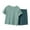 Green, variant on Luvoko Toddler Pajamas Toddler Girls Boys Short Sleeve Pajamas Set Kids Sleepwear 2 Piece Summer Loungewear Juniors Sweat Outfits First Born Baby Stuff Coordinating Christmas Outfits Crop Shirt Teen