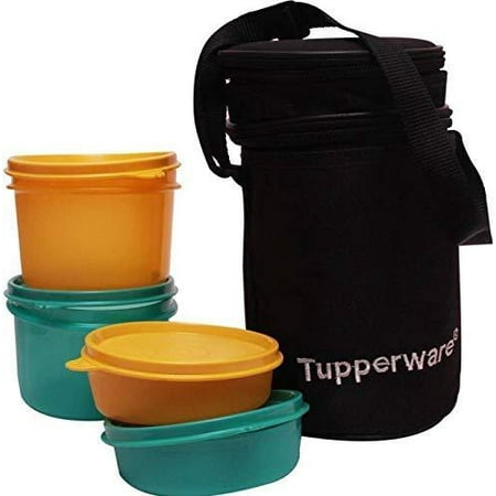 TP-990-T186 Tupperware Executive Lunch (Including Bag) With Small Bowls and Large Bowls allows you to Pack a Complete