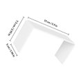 thumbnail image 2 of WRITWAA 3Pcs White Acrylic Household Model Rack for Neat Display in Dining Room and Restaurant, 2 of 8