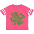 thumbnail image 3 of Inktastic Happy St. Patrick's Day Shamrock in Green Boys or Girls Toddler T-Shirt, 3 of 5