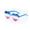 C, variant on Sktrjpolfis Patriotic Party Sunglasses, Red White Blue Gradient Glasses for 4th Of July Events